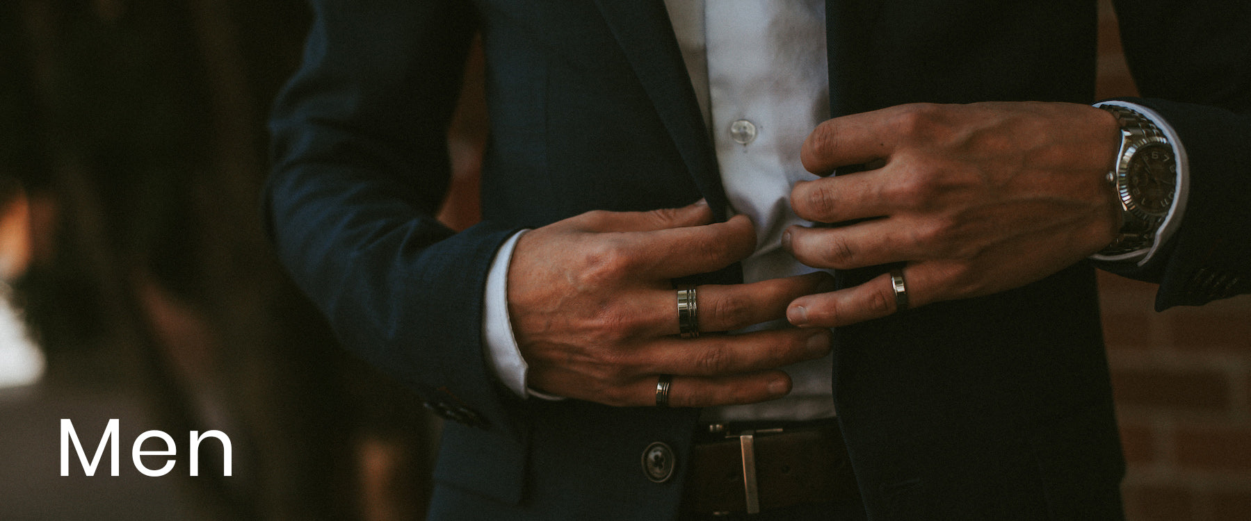 More than wedding rings - other reasons men wear rings